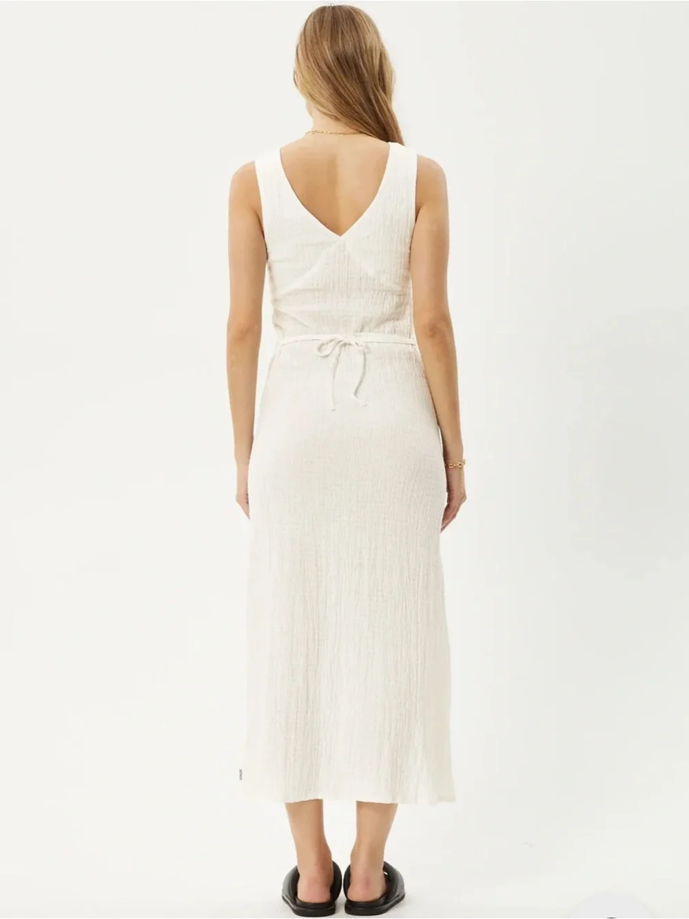 Afends Tully Dress in White Size XS - Picture 3 of 8